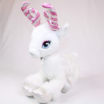 Build A Bear BAB Candy Cane Glisten Reindeer BABW Workshop Christmas Whi... - €8,24 EUR
