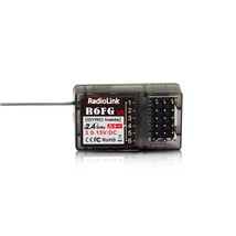 Radiolink R6FG 6 Channels 2.4GHz RC Receiver with Gyro, Surface Long Range Contr - £23.93 GBP