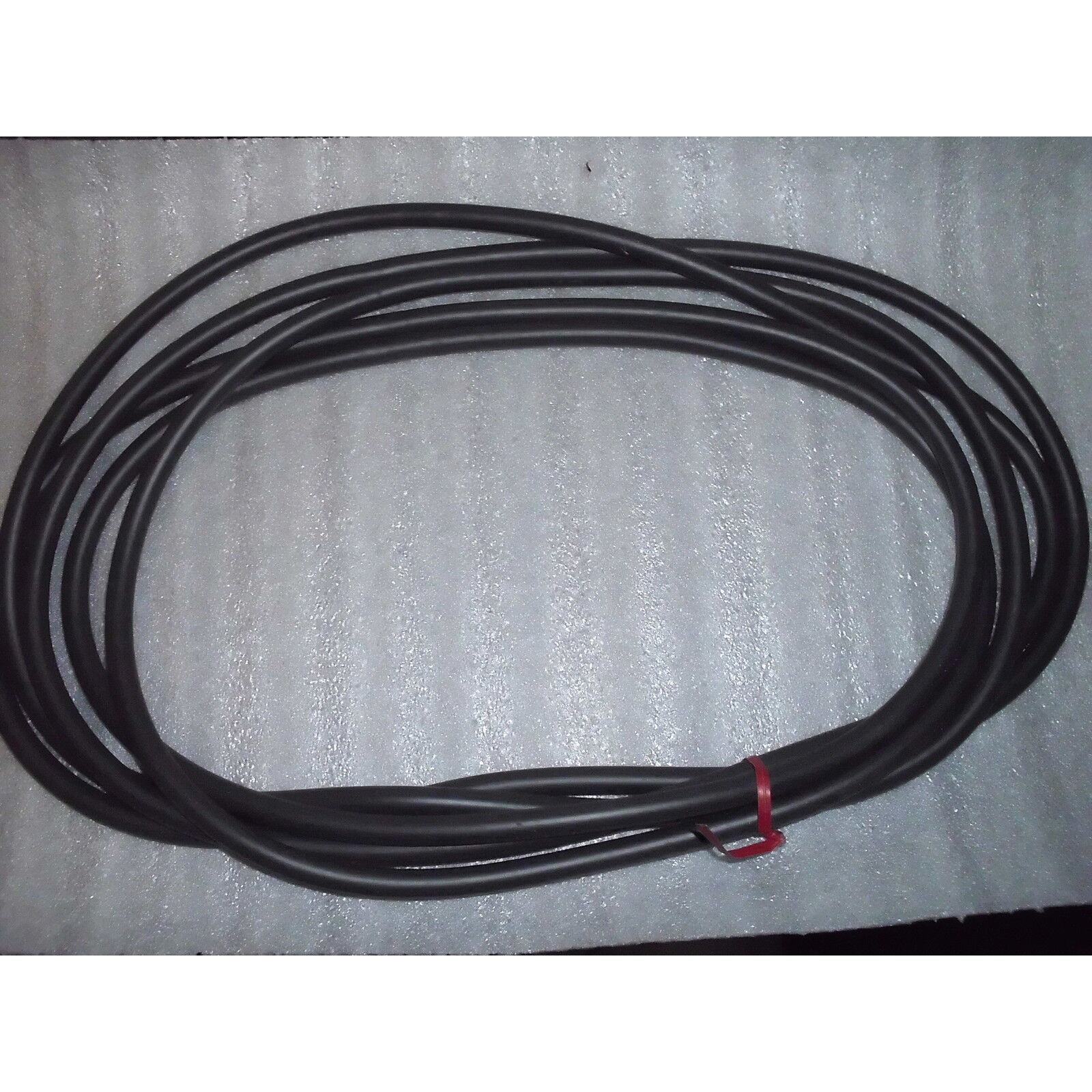 WHEEL O-RING GASKET CORD BELT .375&quot; 3/8&quot; SOLID THICK BLACK RUBBER CORD 1... - $14.98