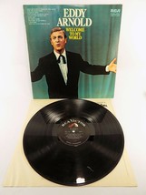 Eddy Arnold Welcome To My World Vinyl Album Rca Victor Lsp 4570 VG+/VG+ - £6.22 GBP