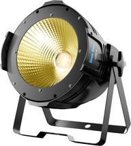 Sevenstars 100W Stage Light Warm White &amp; Cool White, Cob Par Light, Live... - $129.99