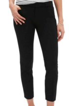 Banana Republic Women&#39;s Sloan Crop Black Slim Stretch Trousers Size 4 - £19.95 GBP