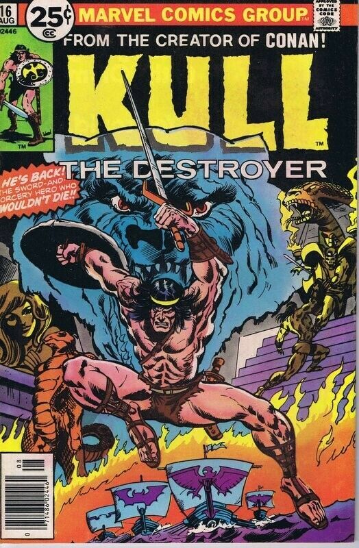 Primary image for Kull the Destroyer #16 ORIGINAL Vintage 1976 Marvel Comics