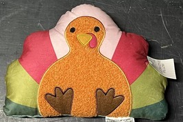 Target Bullseye&#39;s Playground Colorful Turkey Pillow - Fall / Thanksgiving - $15.83