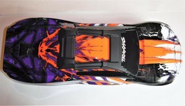 Traxxas E-Revo 2.0 1/10 Body With Clip-Less Support / Cage Purple Orange Black - £71.32 GBP