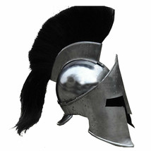 Collectible Medieval Armour King Leonidas Greek Spartan 300 Helmet Wearable - £68.68 GBP