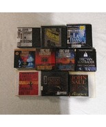 Lot of 10 Thriller Mystery Audiobooks Van Lustbader Ludlum Lescroart and... - $24.75