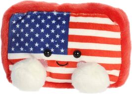 Aurora Palm Pals Limited Edition America Invisible Flag 5 inches New wit... - $8.81