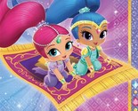 Shimmer and Shine Paper Lunch Napkins Birthday Party Supplies 16 Per Pac... - $4.98