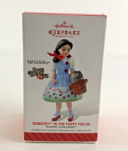 Hallmark Madame Alexander Ornament Wizard Of Oz Dorothy In The Poppy Fields 2014 - £31.61 GBP