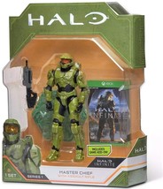 World of HALO 3.75 inch Series 1 Master Chief with Assault Rifle - £12.54 GBP