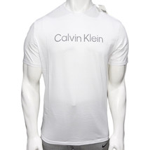 Nwt Calvin Klein Msrp $54.99 Men&#39;s White Crew Neck Short Sleeve T-SHIRT M L Xl - £17.97 GBP