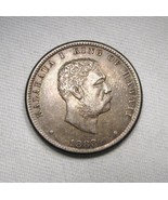 1883 Hawaii 1/4 Dollar Quarter King Kalakaua I XF Coin AN943 - £136.33 GBP
