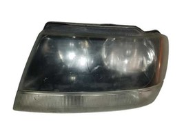 Driver Headlight Smoke Tint Dark Background Fits 02-04 GRAND CHEROKEE 274168 - £47.40 GBP