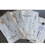 Israel Old Vintage Checks 1960’s - $429.70 MXN