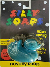 Vintage Silly Soaps Novelty Soap Non Toxic New Old Stock Blue Duck U164 - £6.38 GBP