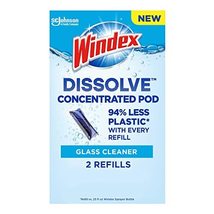 Windex Dissolve Concentrated Pods, Glass Cleaner, 2 Concentrated Dissolvable Ref - £12.91 GBP