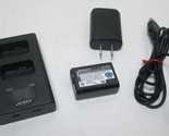 YXWIN Dual Battery Charger W/Cable &amp; Wall Charger, W/ Sony NP-FW50 Battery - $18.99