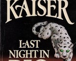 Last Night in Rio by Janice Kaiser / 1996 Romantic Suspense Paperback - $1.13