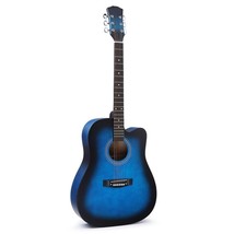 KIT 67pcs 41&quot;Wood Handmade Popular Acoustic Guitar Beginners/Teach/Free Lessons - £334.68 GBP