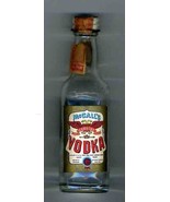 McCall&#39;s Genuine Vodka Empty Glass Mini Bottle Alabama Tax Stamp - £9.27 GBP