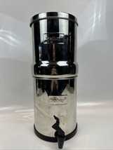 Travel Berkey 18&quot; 1.5 Gallon Water Filtration System w/2 Black Berkey El... - $130.89