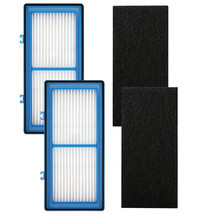 Replacement Filter(2 True Hepa Filters + 2Carbon Booster Filters)For Hol... - £24.98 GBP