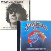 Steve Miller Band 2 CD Bundle Greatest Hits 1974-78 + Young Hearts Complete 2003 - £15.11 GBP