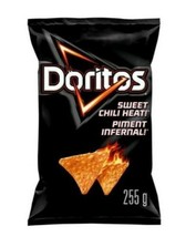2 Bags Doritos Sweet Chili Heat Corn Chips Size 235g each from Canada - $23.22
