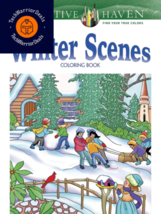 Creative Haven Winter Scenes Coloring Book (Adult Books: Seasons)...  - £12.33 GBP