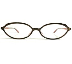 Oliver Peoples Eyeglasses Frames LARUE OTPI Brown Pink Oval Cat Eye 52-16-140 - £89.31 GBP