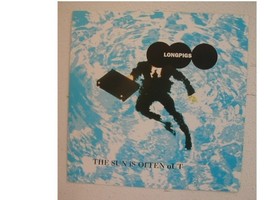 The Longpigs Poster Flat Sun is often out the Long Pigs Pulp - $8.96