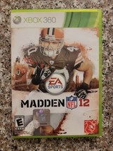 Madden NFL 12 Xbox 360 - Complete, CD, Manual And Case - £10.29 GBP