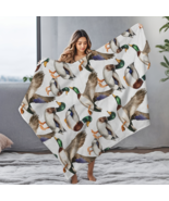 Mallard Duck Velveteen Blanket - Soft Throw for Nature Lovers, Animal Print - $432.88 MXN+