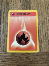 1999 Pokemon Card Fire Energy - $91.22 MXN