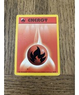 1999 Pokemon Card Fire Energy - $6.94 CAD
