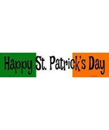 Happy St. Patricks Day Metal Novelty Street Sign - £26.33 GBP