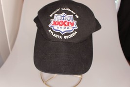 Super Bowl XXXIV 2000 Baseball CAP/Hat Logo 7 Adjustable Black LA Rams-Titans - £3.87 GBP