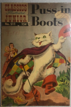 Classics Illustrated Junior #511 Puss-in-Boots (Hrn 576) VG/VG+ - £10.25 GBP