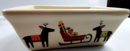 Mini Bread Loaf Baking Pan Reindeer Sleigh Christmas Box62 - £3.98 GBP