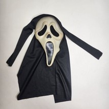 Vintage Easter Unlimited Scream Ghost Face Mask Fun World 9206 GLOW Halloween - £30.54 GBP