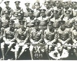 Antique Miitary Photograph MD Boland 1939 WW2 Camp Artillery Officers Pa... - $96.19