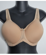 Wacoal Retro Chic Seamless Underwire Contour Bra Tan 34G Back Closure 85... - $24.99