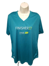 2017 JP Morgan Corporate Challenge Finisher Womens Green 2XL Jersey - $369.07 MXN