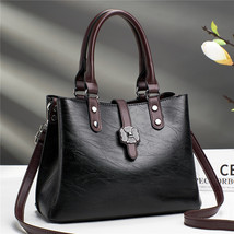   Ladies Boutique Handbag Fashion PU Leather Vintage Shoulder Messenger Bag - £36.98 GBP