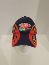 Jeff Gordon NASCAR Hat 24 Chase Authentics DuPont Motorsports Flames VTG - £10.03 GBP