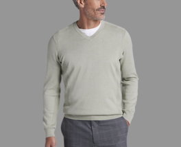 Awearness Kenneth Cole Slim Fit Stitch Panel Sweater -  2XL. colour:Light Green - £28.79 GBP