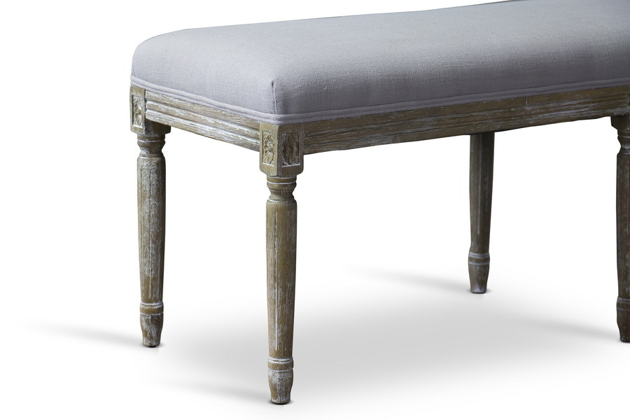Meryland Wood Traditional Bench Item image 3