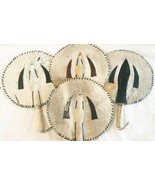 Traditional Animal Skin Chieftaincy Isiagu Groom hand Fan. African King ... - $90.55 CAD+
