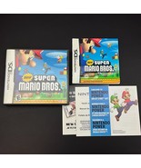New Super Mario Bros. (Nintendo DS, 2006) - Case &amp; Manuals Only NO GAME - $184.16 MXN